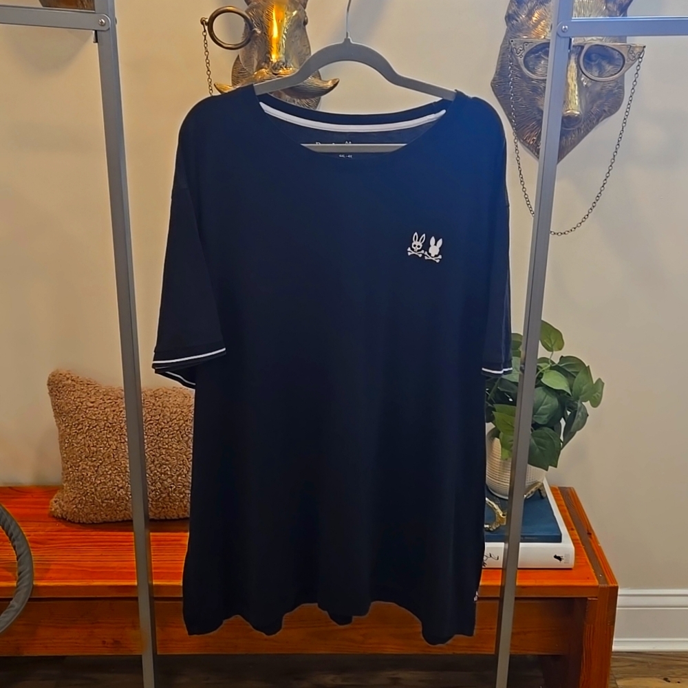 Psycho Bunny Kingwood Crew Tee 4XL Black